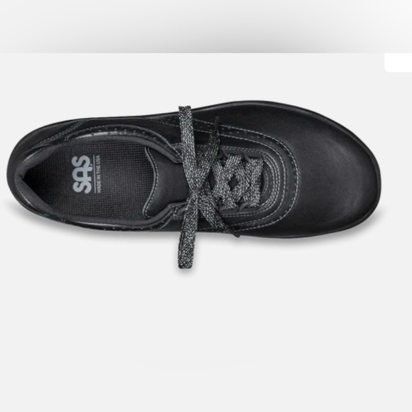 SAS Walk Easy - Lace Up Walking Shoe Black 9 - Picture 4 of 9